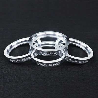 澳蒋AJ适配奥迪大众A4L A6L A7 Q5锻造变径圈改装轮毂中心圈套环