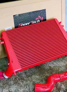 SNOWTECH改装加大中冷适配TT大众二代EA888 EA113尚酷R高尔夫GTI6