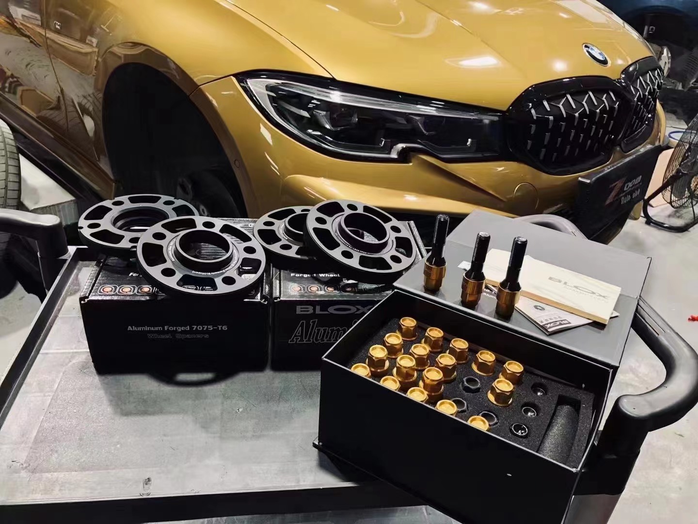 BONOSS/BLOX轮毂法兰垫片BMW