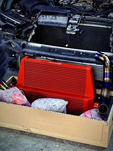 SNOWTECH加大中冷涡轮管适配奥迪B9 S4 S5 A4L A5 A6L A7 C8 Q5L