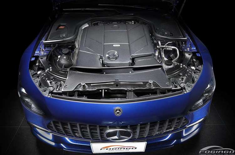 适配奔驰GT50GT53 3.0T AMG改装进气套件冬菇头风箱碳纤维FOGIAGO