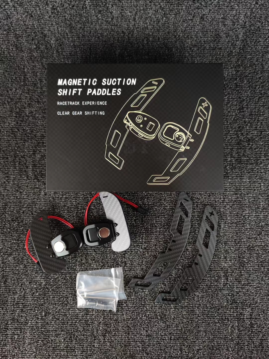 方向盘拨片升级碳纤维磁吸换挡拨片适配宝马奥迪奔驰大众保时捷