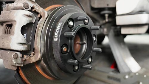 适配普拉多霸道LC150FJ酷路泽120改装BONOSS散热型锻造法兰盘BLOX