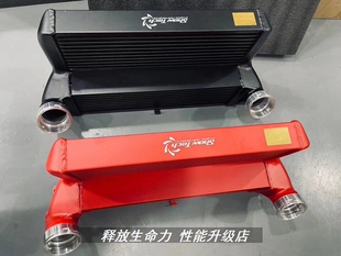 SNOWTECH加大中冷散热适配宝马X5 X6 F15 F16 E70 E71 N55中冷器