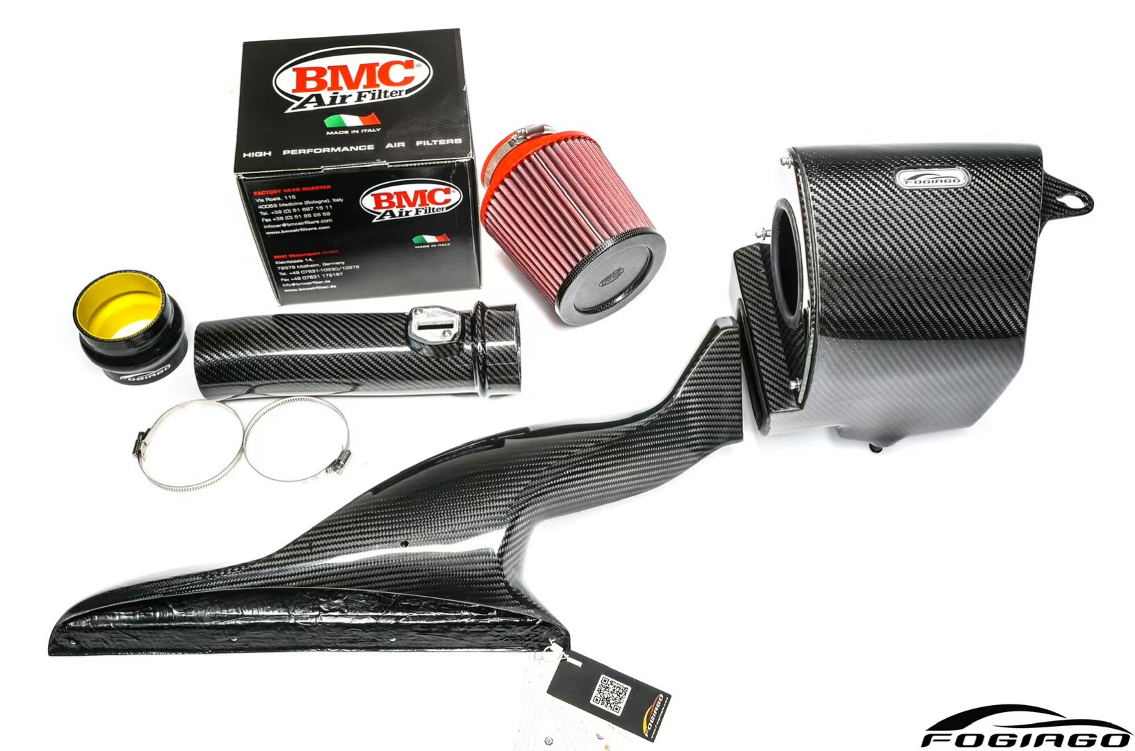 适配捷豹XE XEL XFL F-PACE改装2.0T进气套件冬菇头碳纤维风箱