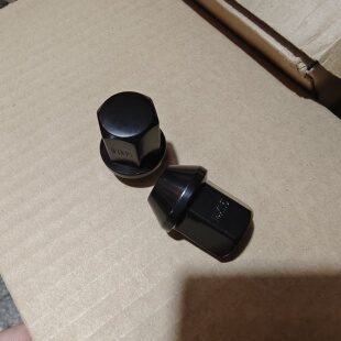 大锥面螺母轮毂螺丝黑色21号套筒M14-1.5适配特斯拉野马等