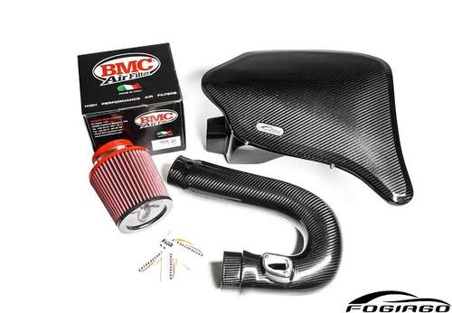 适配宝马F30 F35 N20 320 328 428改装进气套件 冬菇头碳纤风箱