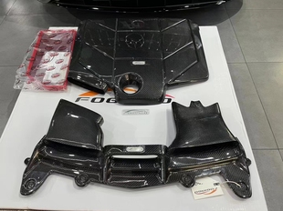 S500发动机盖 GLE450 FOGIAGO干碳纤维进气适配奔驰M256 E53
