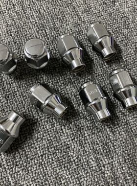 适配丰田霸道陆巡酷路泽FJ坦途越野车锥面加强轮毂螺丝Y型螺母