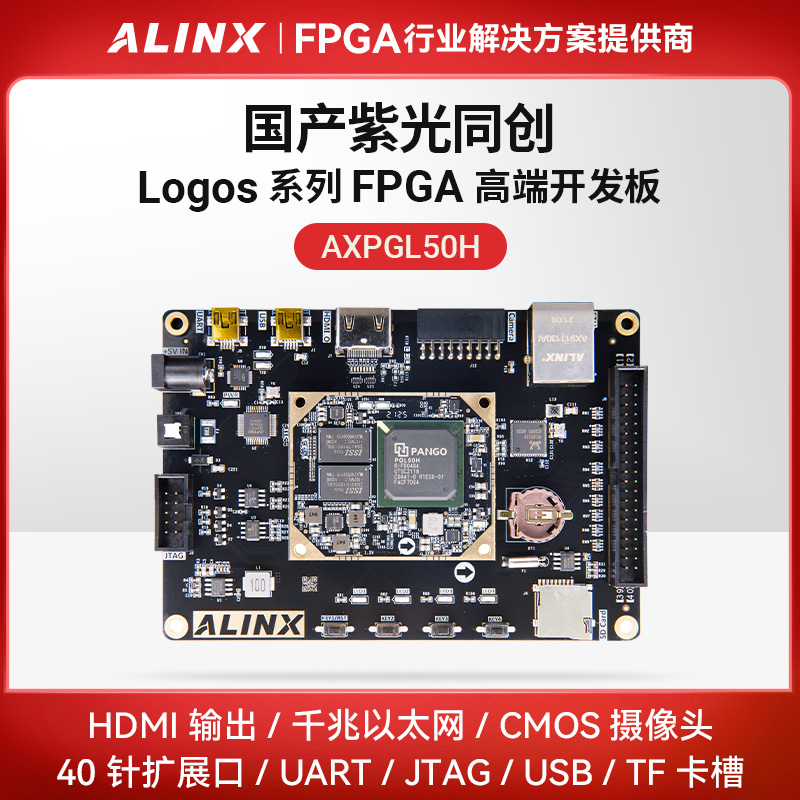 FPGA开发板紫光同创LogosPGL50H