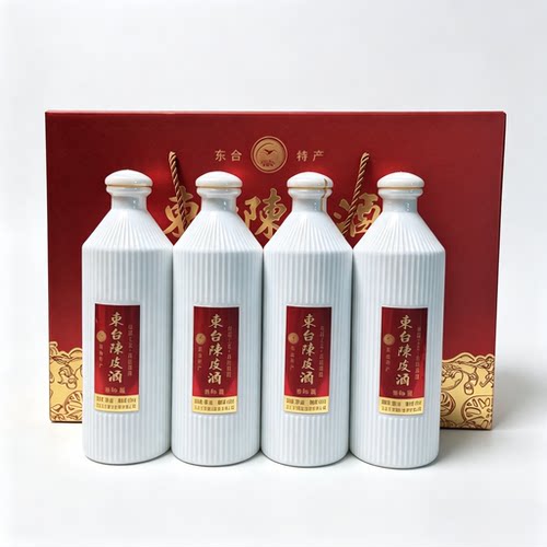 东台特产河垛桥陈皮酒礼盒450ml×4瓶T6珍藏16度糯米酿盐城东塔