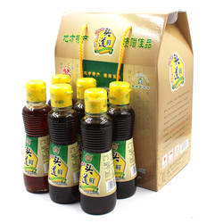 盐城特产阜宁益林酱油农家酱油原味生抽头道鲜酱油6瓶装