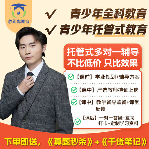 在线一对一辅导语文素养逻辑思维成人英语直播辅导对一辅导网课