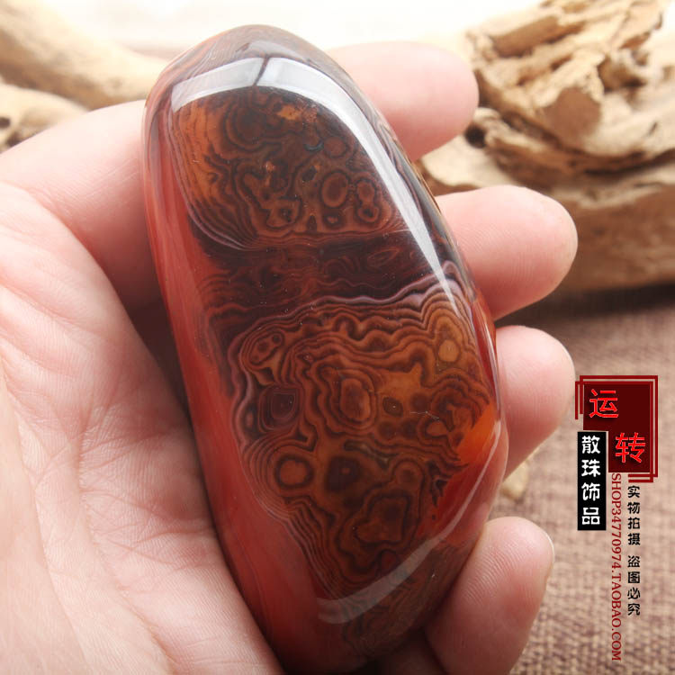 天然马达加斯加缠丝玛瑙把玩 摆件 山水画籽料 奇石收藏