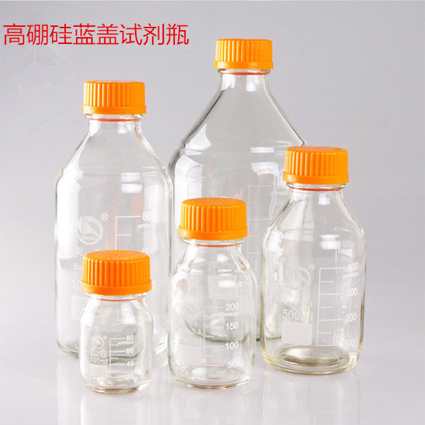 蜀牛高硼硅蓝盖丝口试剂瓶 2000ml5000ml螺口密封瓶耐高温玻璃瓶