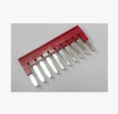 雷普 回拉式弹簧端子连接件jbs10-6弹簧端子连接条 jst4端子10位