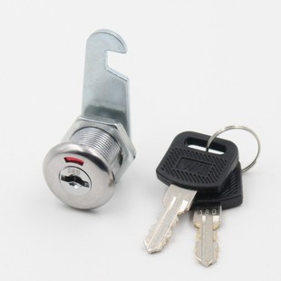 WT望通20WT信箱锁文件柜锁档案柜锁带红绿指示 铁皮柜转舌勾锁