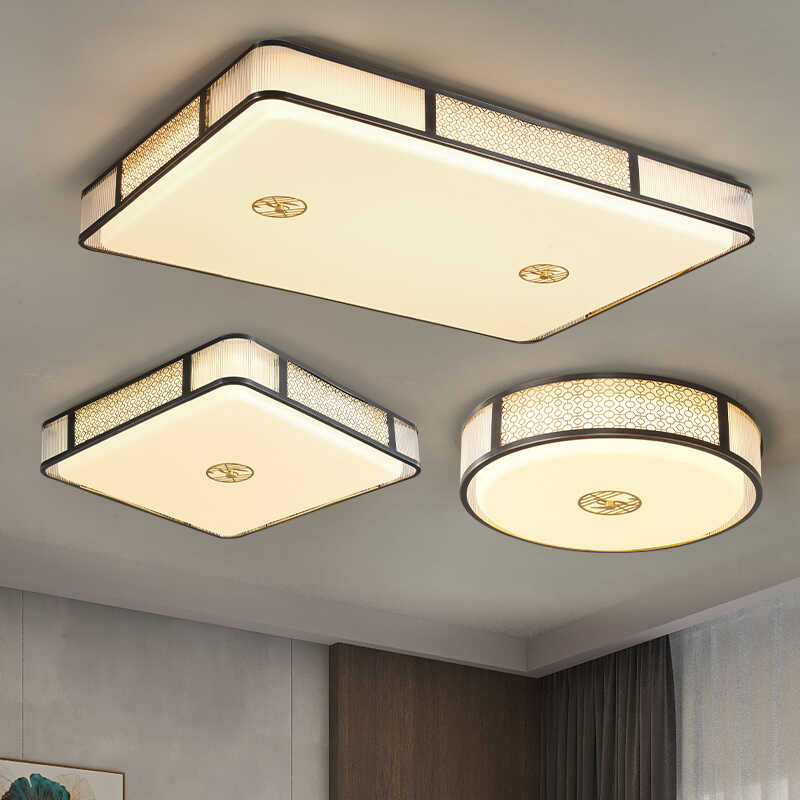 客厅全铜书房禅意灯具