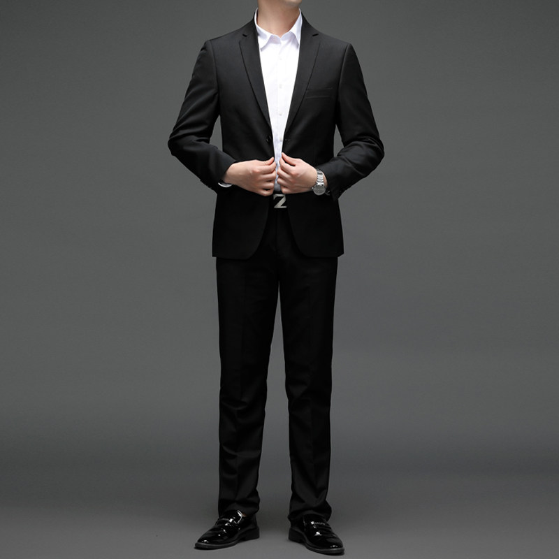 2025秋季套装修身休闲商务大码男士礼服A311-SJT502-特P185,男装西服套装,电商A311