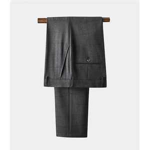 2025秋冬季西装套装修身休闲商务大码工西服男士礼服SJT9963-P285图片