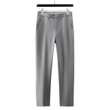 2025新款男士修身西裤休闲裤大码西裤职业商务裤DK9888-P70，男装西裤，电商A311