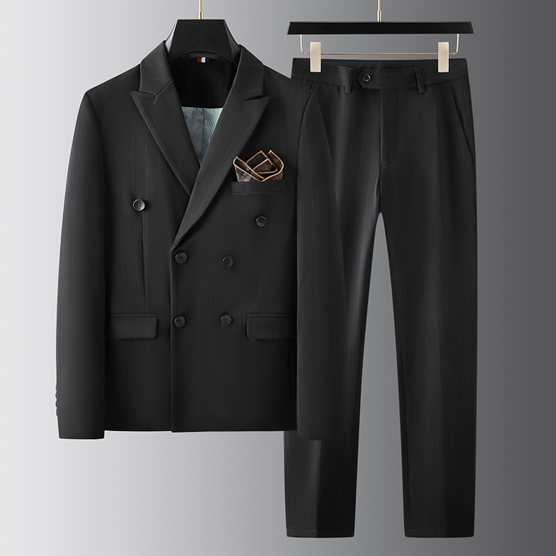 2025秋季西装便西修身休闲商务大码工西服男士礼服LJT6833-P210，男装西服套装，电商A311