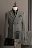 25春季平铺西装套装修身休闲商务大码西服男士礼服SJT9962-P285，男装西服套装，电商A311