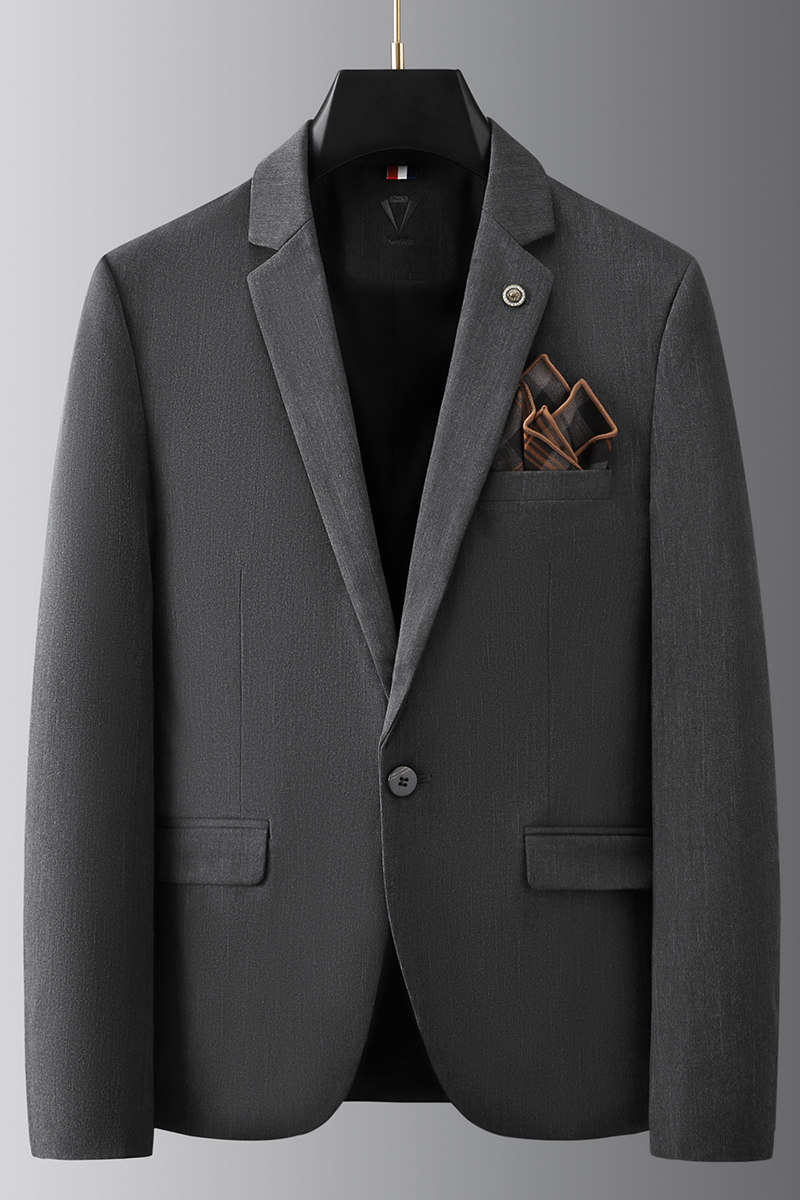 2025秋季新西装便西修身休闲商务大码工西服男士礼服DX9905-P155,男装西服套装,电商A311