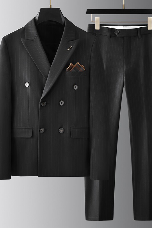 2025秋季新西装便西修身休闲商务大码工西服男士礼服LJT9962-P235,男装西服套装,电商A311