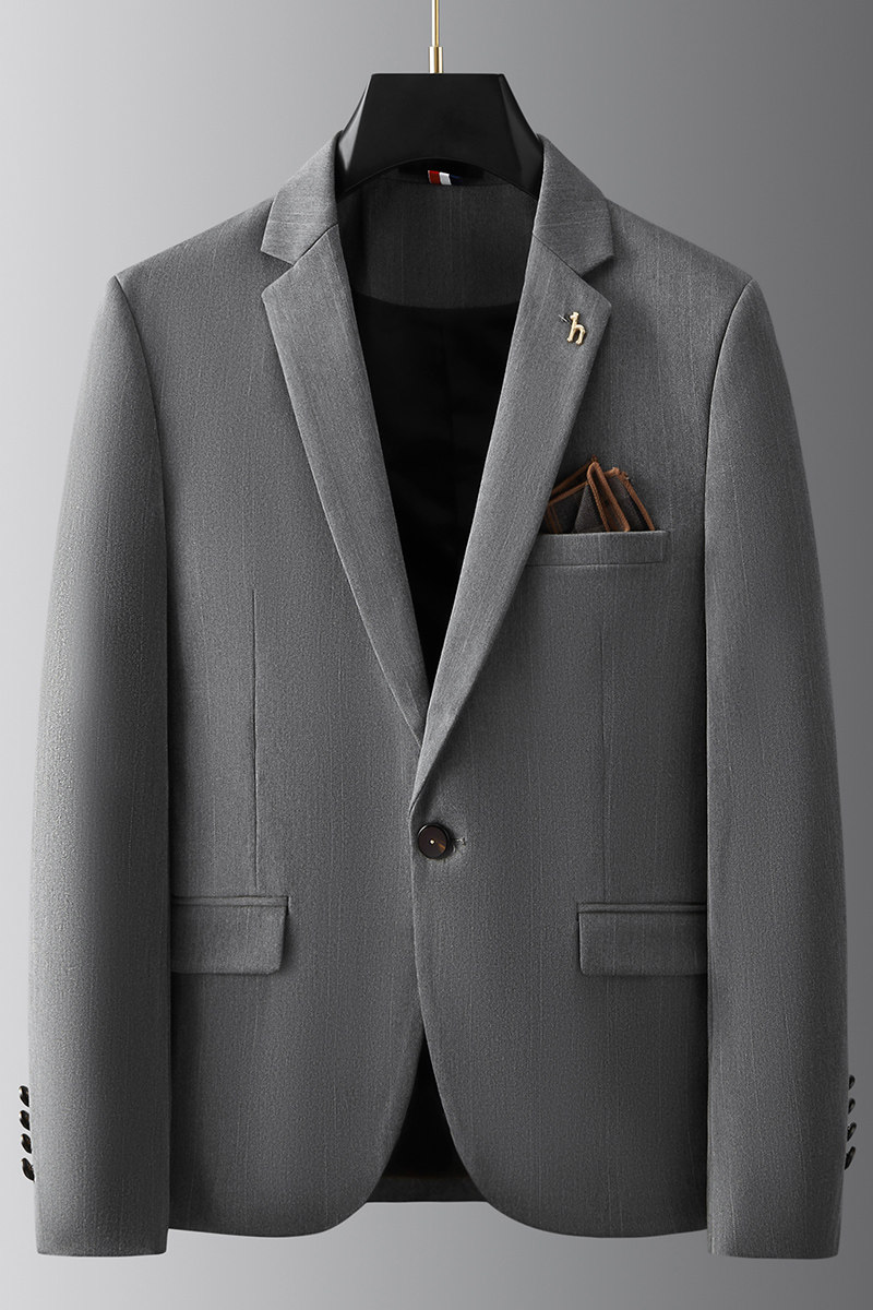 2025秋季新西装便西修身休闲商务大码工西服男士礼服DX9852-P140,男装西服套装,电商A311
