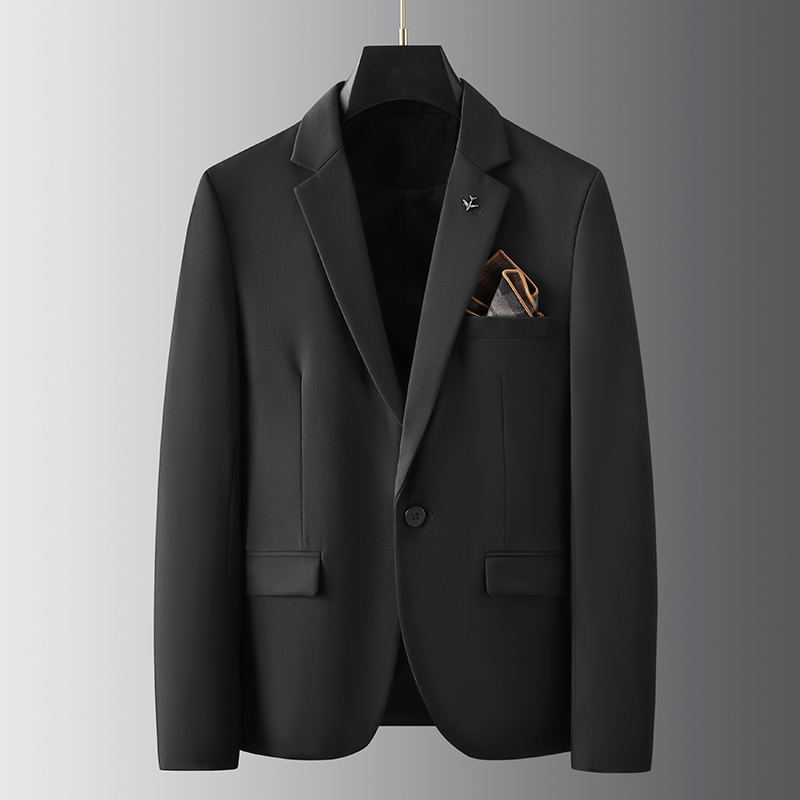 2025秋季新西装便西修身休闲商务大码工西服男士礼服DX9888-P140，男装西服套装，电商A311