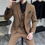 2025春季西装套装修身休闲商务大码工西服男士A311-SJT9992-P285，男装西服套装，电商A311