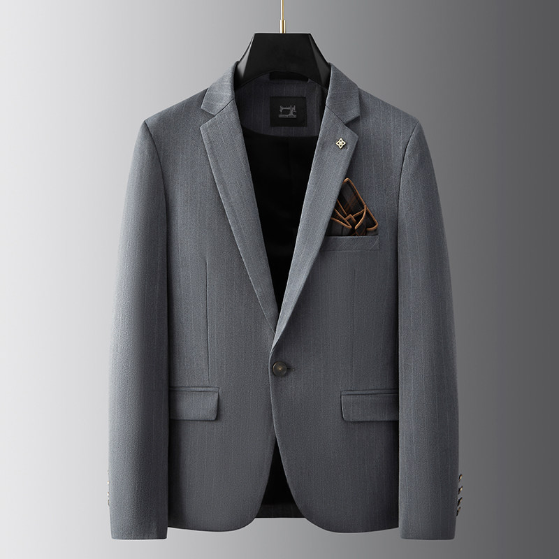 2025秋季新西装便西修身休闲商务大码工西服男士礼服DX9961-P155,男装西服套装,电商A311