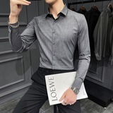 21春款长袖衬衫男士韩版修身帅气衬衣新款潮流衬衫装CS8861-P68，男装衬衫，电商A311