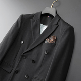 2025秋季西装便西修身休闲商务大码工西服男士礼服DX6833-P140，男装西服套装，电商A311