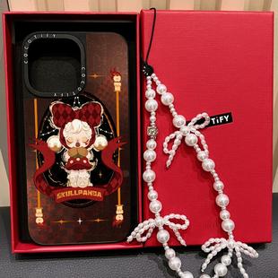 C家磁吸MagSafe泡泡玛特SKULLPANDA许愿时间适用iphone16手机壳15promax苹果14pro日韩13卡通12可爱网红17PRO