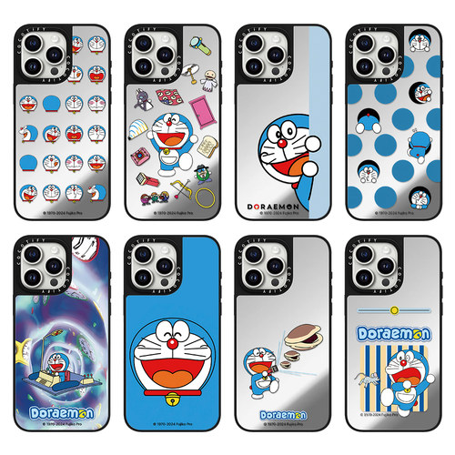 C家哆啦A梦叮当猫适用iphone17/16手机壳15promax苹果14pro镜面MagSafe磁吸13卡通12日系可爱17PRO情侣plus