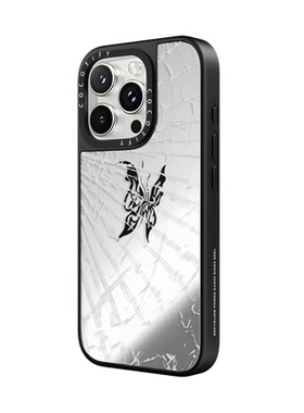 C家适用iPhone苹果16promax手机壳13/16/15pro创意14化妆镜12轻奢风16plus潮流16pro软胶15个性裂开蝴蝶17PRO