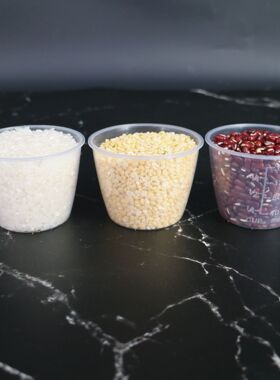 160ML 食品级PP塑料量杯电饭煲电饭锅通用量米杯带刻度透明计量杯