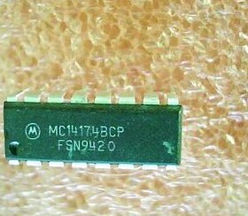 MC14174BCP 直插 DIP-16 真正全新原装 一换即好