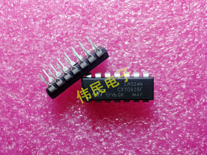 【伟民电子】全新原装 LM324N LM324 运算/缓冲放大器 直插 DIP