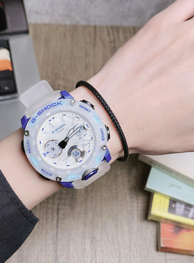 卡西欧农家橡树隐藏海岸新款电子运动手表男女款GA-2100HC/2000HC