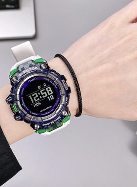 卡西欧G-SQUAD智能手表三代猫人蓝牙运动男女款GBD-100SM-1A7/4A1