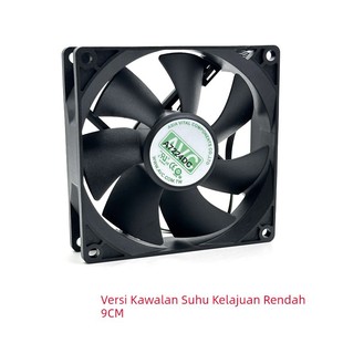 AVC台式 机电脑CPU散热器风扇9cm温控调速9厘米9025静音机箱风扇