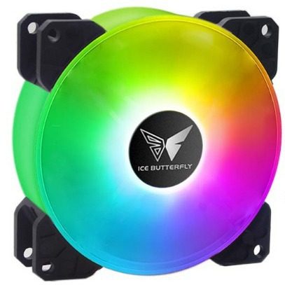 超静音9CM发光台式电脑机箱风扇9025CPU散热器风扇led4线温控调速