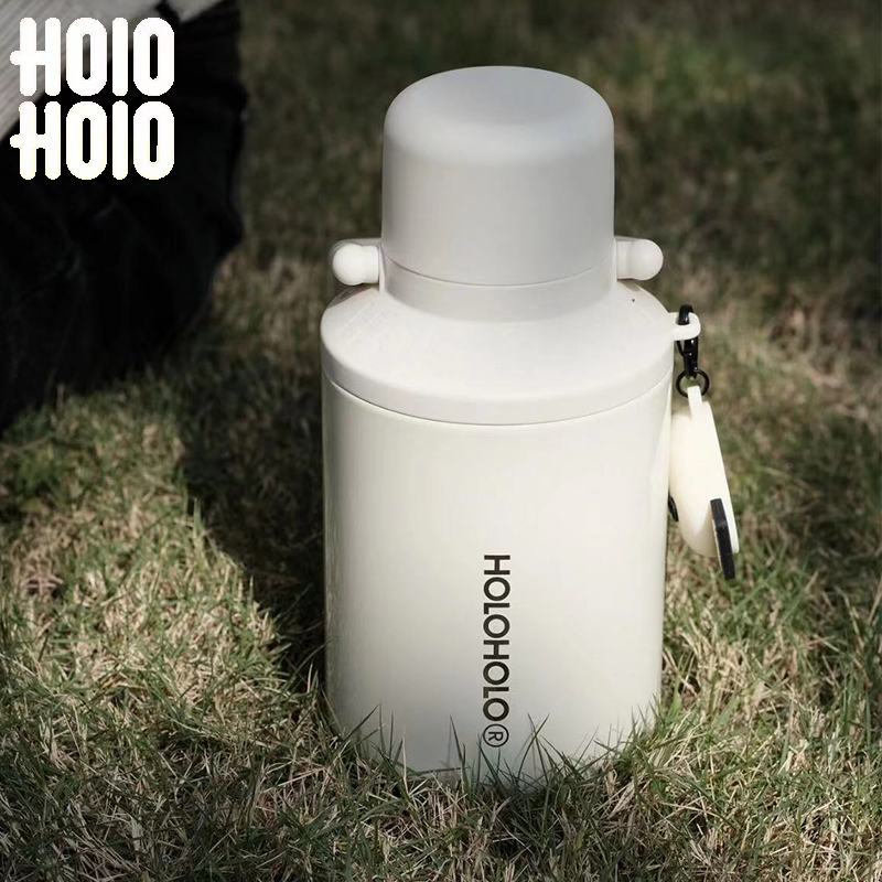 holoholo全家桶保温杯高颜值男女316L不锈钢大容量水壶保温水杯子
