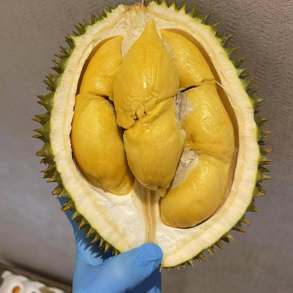 【双果福利】泰国新鲜托曼尼榴莲核大超甜整个鲜果3.5-4.5斤