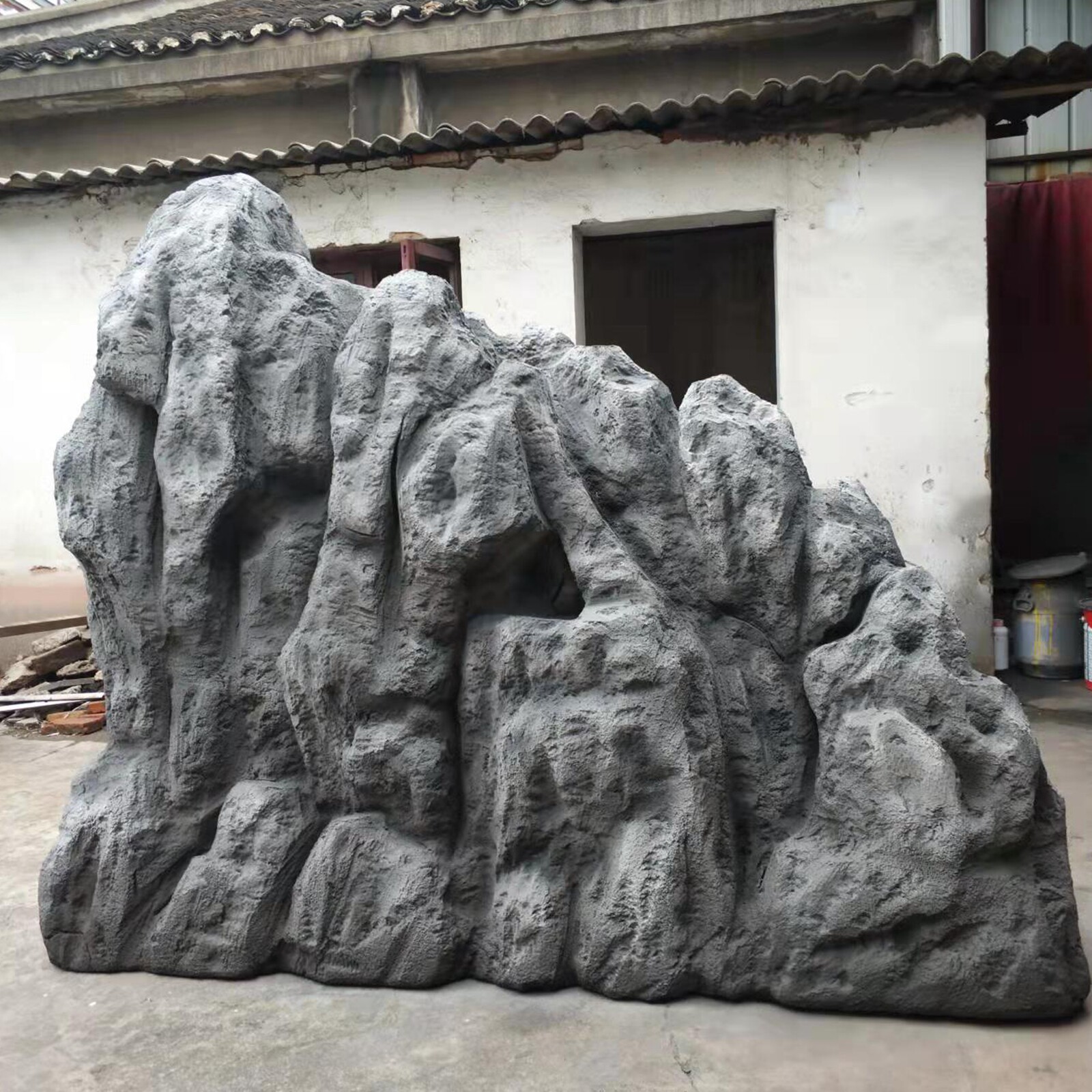 泡沫假山石头道具舞台表演橱窗婚庆美陈装饰太湖石造景摄影摆件