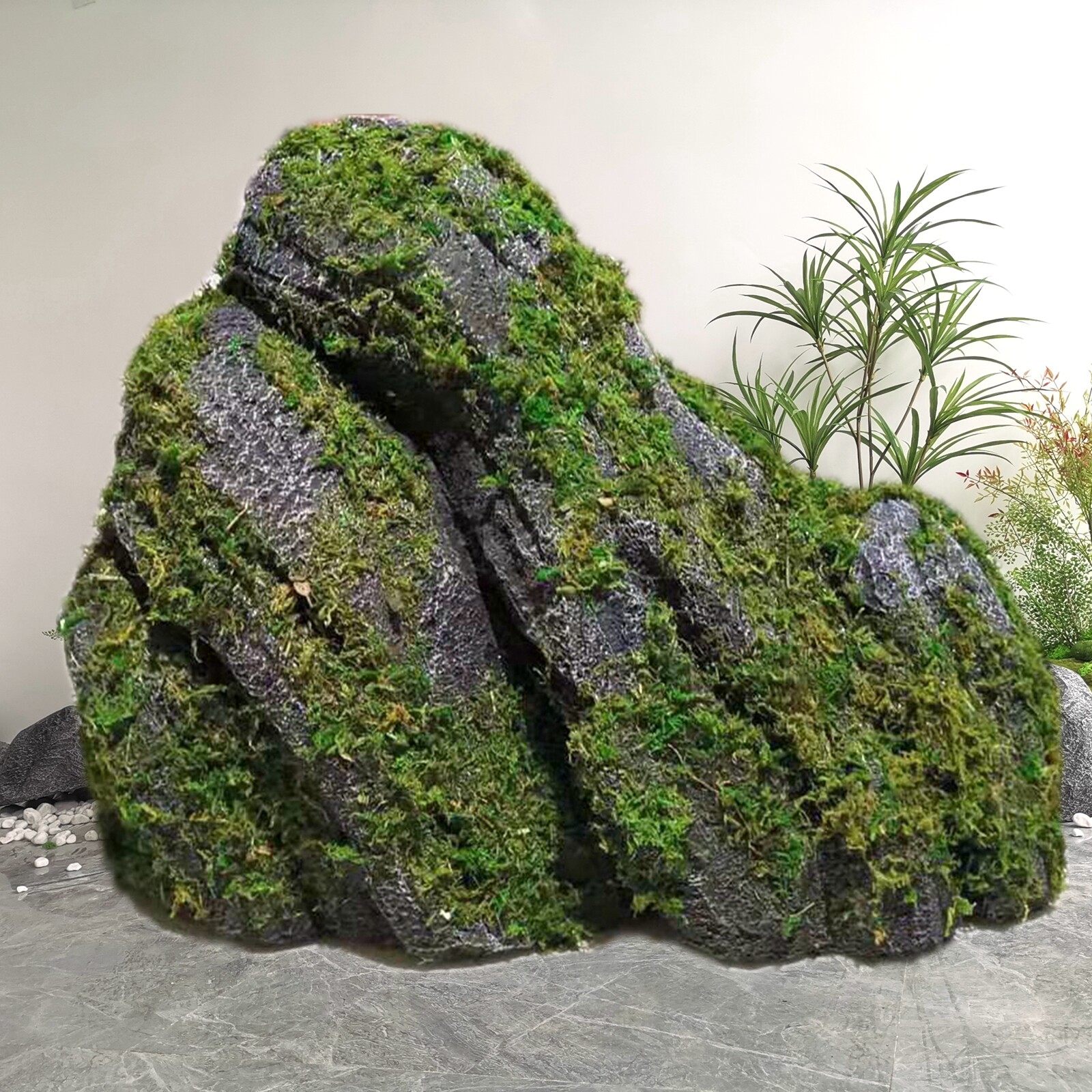 泡沫假山石头道具仿真石头舞台表演橱窗美陈太湖石造景摄影摆件