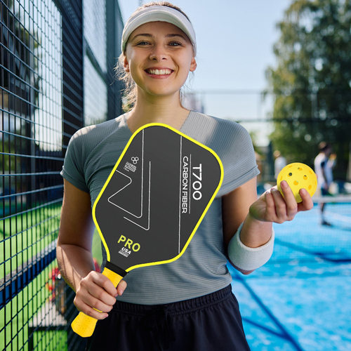 T700碳纤维磨砂面套pickleball匹克球拍套装热销皮克球